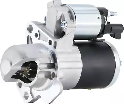 Reemplazo de motor de arranque con componentes de primera calidad Negro US NUEVO - Image 1 of 4