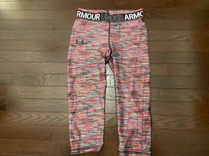 Under Armour Girl YMD Legging Pants Athletic Multicolor - Picture 1 of 2