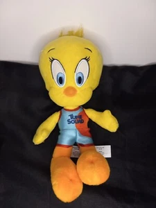 Vintage Tweety Bird Peluche Tune Squad Space Jam Imbottito Animale Usato Giocattoli anni '90  - Foto 1 di 5