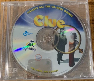 Clue Computer PC CD Rom Software-Rare Vintage-SHIPS N 24 HOURS - Picture 1 of 3