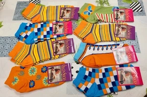 8 X CALCETINES ONGUZ ÖZGÜN SOCKS LOTE NUEVOS COLORES NARANJA AZUL VERDE BLANCO - Imagen 1 de 22