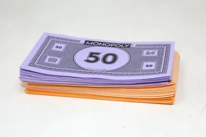 2013 Monopoly Empire Replacement Pieces Only Paper Money - Imagen 1 de 2