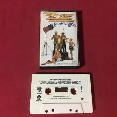 ZZ Top – Greatest Hits   *1992:Warner Bros. Cassette C 183411 (EX) White copy - Image 1 of 4