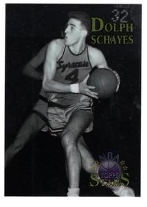 1996-97 TOPPS STARS FINEST DOLPH SCHAYES CARD #41 **NM-MT** SYRACUSE NATIONALS - Picture 1 of 2