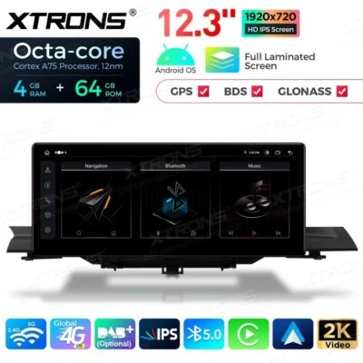 AUTORADIO ANDROID 4/64GB AUDI A4 A5 2016-2020 STEREO AUTO TOUCH 12.3" XTRONS - Immagine 1 di 4
