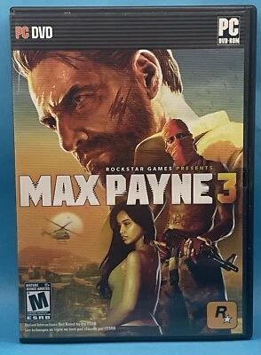 Max Payne 3 2012 PC CIB Rockstar Games disco manual teclas DVD pases sin probar Foto 1 de 4
