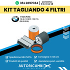 TAGLIANDO 4 FILTRI per BMW 1 Van (F20) 118 d (110 KW / 150 CV) anno (2015-2019)