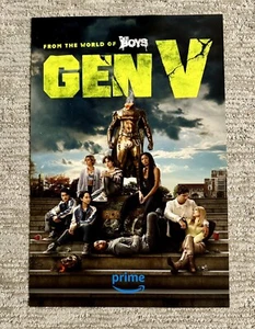 Gen V - The Boys Amazon Prime Early Premier Screening Poster 12x18” - Picture 1 of 2