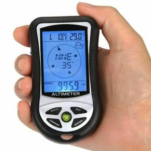 8 in 1 Handheld elektronische Navigation GPS Kompass Höhenmesser Thermometer - Bild 1 von 6