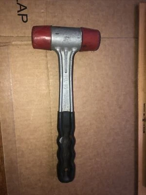 Safe-T-Grip Mazo Plástico Suave Nylon Cabeza Martillo Mango Aluminio ¡Agarre de Goma! Foto 1 de 4