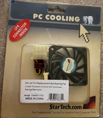 PC Cooling FAN6X1TX3 LP4 Connector Inside StarTech.com - Image 1 of 2