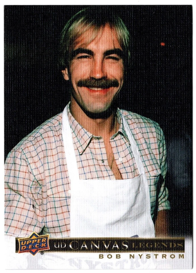 2020-21 Upper Deck SP Signature Edition Legends UD Canvas BOB NYSTROM C-56 Isles - Image 1 of 1