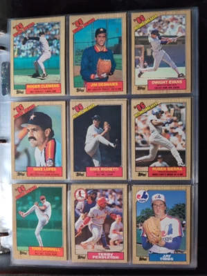 1987 Topps 1-200 Pick from drop down list - Image 1 of 2