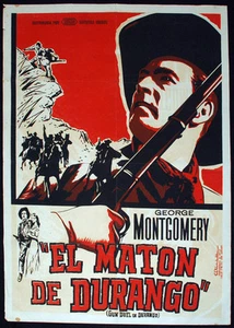 1955 Cuba Movie Poster by Eladio Rivadulla.MATON de Durango.Mexico film art.RARE - Picture 1 of 7
