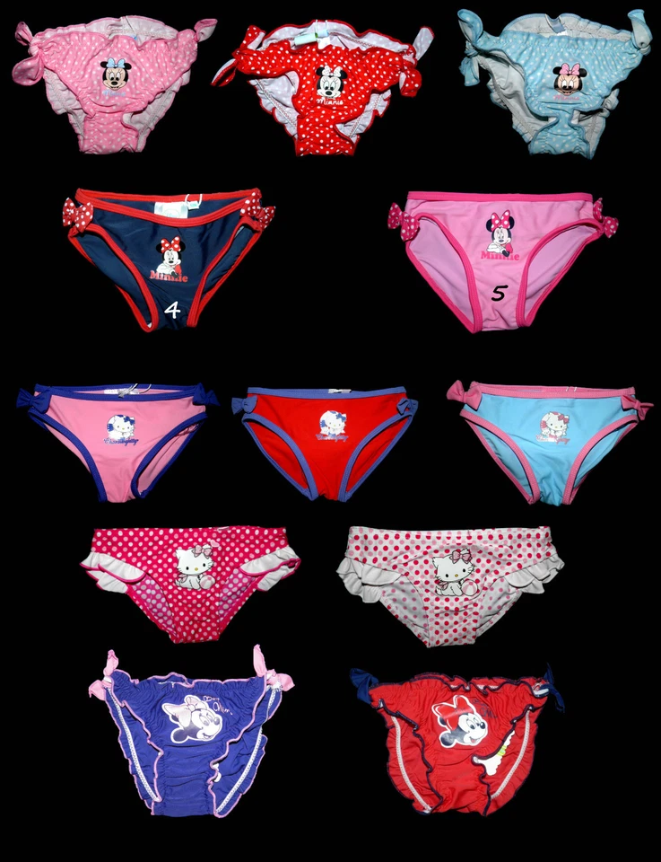 Disney Minnie Hello Charmmy Kitty Badehose Hello Kitty 68 74 80 86 92 98 NEU  - Bild 1 von 1