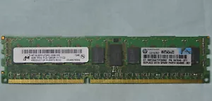 HP 4GB PC3-12800R 1RX4 1600Mhz ECC Server RAM Memory 647895-B21 664689-001 - Picture 1 of 1
