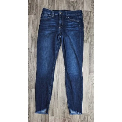 Joe's Womens Size 27 Pockets Whiskered Denim Blue Jeans - Image 1 of 4
