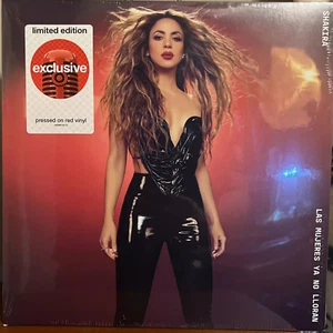 Shakira - Las Mujeres Ya No Lloran Target Exclusive Red Vinyl LP New Sealed - Picture 1 of 3
