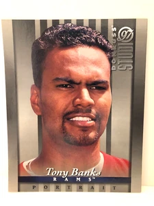 TONY BANKS RAMS 8 X 10 PORTRAITS DONRUSS 1997 - Bild 1 von 2