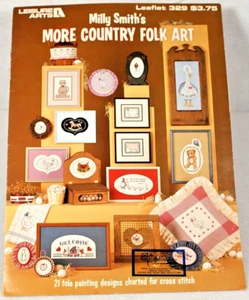 MÁS ARTE POPULAR COUNTRY punto de cruz patrón gráfico motivo folleto ocio artes 329 - Imagen 1 de 1