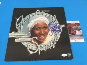 Aretha Franklin Signed Auto 12" Vinyl Record Album JSA COA - Picture 1 of 4