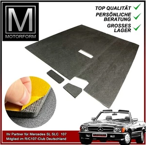 Alfombra aislante de motor Mercedes SL SLC W107 R107 ajuste aislamiento aislamiento PEGAMENTO - Imagen 1 de 7