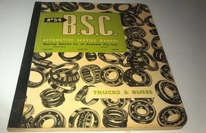 1945 to 1954 TRUCKS & BUSES Bearing Manual BSC Australia - Picture 1 of 1