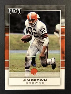 Jim Brown 2017 Panini Playoff #118 Cleveland Browns HOF - Picture 1 of 2