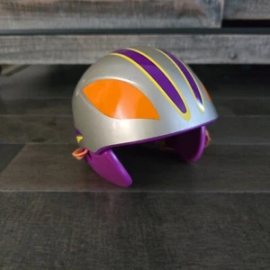 American Girl Puppe Nikki Ski Zubehör Helm lila orange Vintage! - Bild 1 von 6