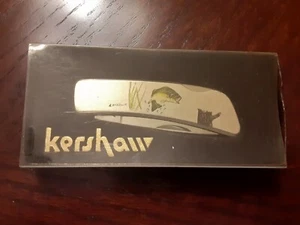 VTG KERSHAW KAI JAPAN 5200 SINGLE BLADE LOCKBACK LARGE MOUTH BASS W/ BOX (VGC) - Picture 1 of 14