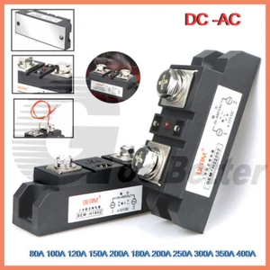 Industrial Solid State Relays Module DC- AC 4-32VDC to 30-480VAC 60 80 100A-500A - Picture 1 of 28