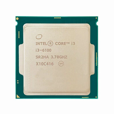 Intel Core i3-6100 3.7GHz/3M Socket FCLGA 1151 Processor CPU - Image 1 of 2