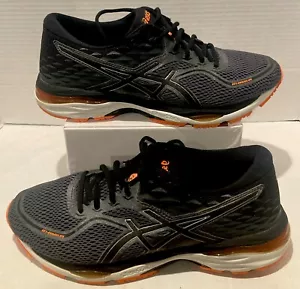 Asics Gel Cumulus 19 Men’s Sneakers 9.5 Black Mesh Lace Up Running Active Shoes - Picture 1 of 16