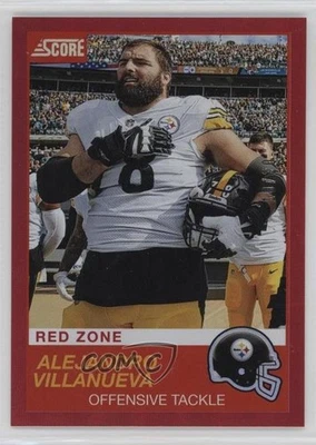 2019 Score Red Zone /20 Alejandro Villanueva #118 - Image 1 of 2