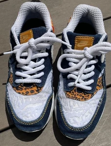 Nike Air Max 1 Denim Leopard FJ4452-432 US8 No/Box - Picture 1 of 20