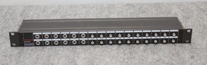Tascam Patch Bay PB-32W 1/4" and RCA ins and outs rack mount PERFECT - Picture 1 of 10