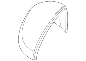 Genuine Volkswagen Mirror Cover 17A-857-537-GRU - Picture 1 of 2