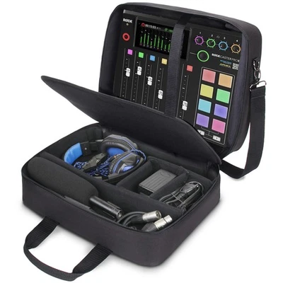 USA GEAR RODECaster Pro Case - Hold Podcaster, Mixer, Microphones, and More - Image 1 of 4