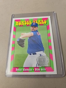 1999 ROGER CLEMENS UPPER DECK WONDER YEARS CARD . TORONTO BLUE JAYS. - Picture 1 of 2