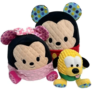 Disney Nested Sensory Plüsch Mickey Mouse Minnie & Pluto Crinkle Sounds 2023 - Bild 1 von 11