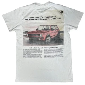 VW Volkswagen Official Licensed Golf GTI MK1 T-Shirt Men Small Gray Short Sleeve - Picture 1 of 3