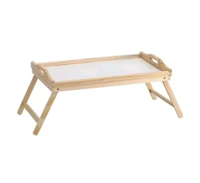 NEU Bett-Tablett Kiefer Serviertablett Betttisch Knietisch Tablett Frühstück - Bild 1 von 2