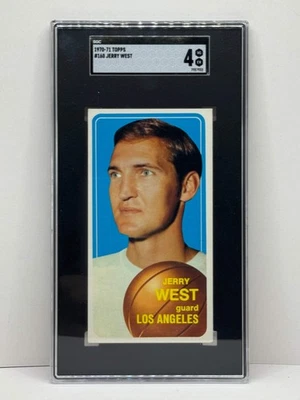 Jerry West SGC 4 1970-71 Topps #160 Foto 1 de 2