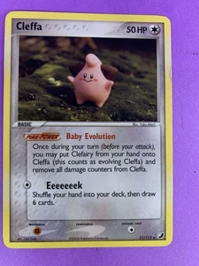 Pokémon TCG Cleffa EX Unseen Forces Base Set 2005 Card 21/115 - Picture 1 of 2