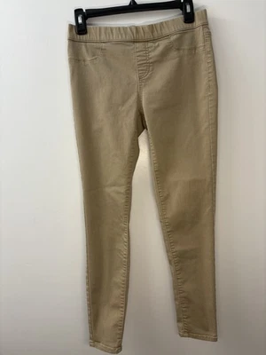 Conjunto de 2 pares de pantalones uniformes caqui elásticos sin límites para mujer M (7-9) Foto 1 de 4