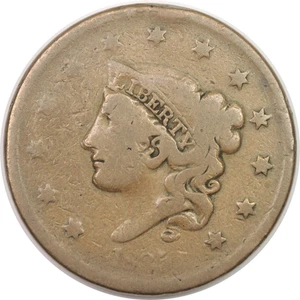 1835 Krönchenkopf großer Cent - Bild 1 von 2