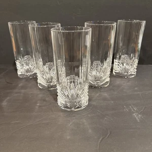 5 vasos Highball AUREA Royal Crystal Rock RCR Italia 24 % cristal de plomo - Imagen 1 de 8