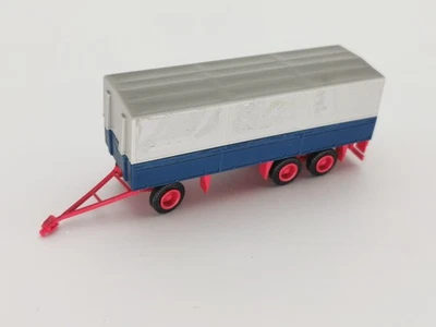 KIBRI 1/87ème REMORQUE DE POIDS LOURD BÂCHÉE  +++ - Photo 1/4