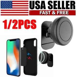 Soporte universal magnético para teléfono celular 360° para montaje en automóvil tablero de instrumentos para teléfono - Imagen 1 de 12