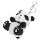  Panda Plush Pendant Keychain Bag (keychain Black) 1pc Cute Keyring Shape
